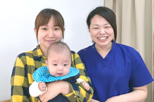 お子様と一緒にご来院頂けます