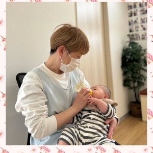 ベビーシッターの授乳付き